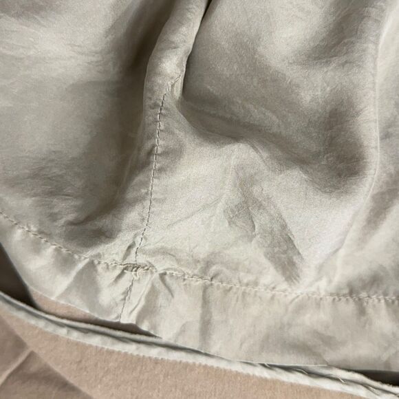 Ralph Lauren Purple Label Tan Wool and Cashmere Skirt Size 10 - Picture 7 of 9